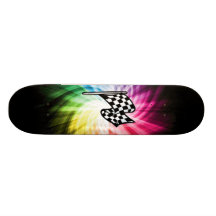 Checkered Flag Spectrum Skate Boards