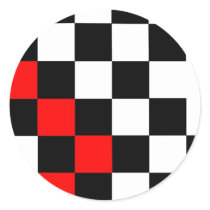 Checkered Flag Sticker