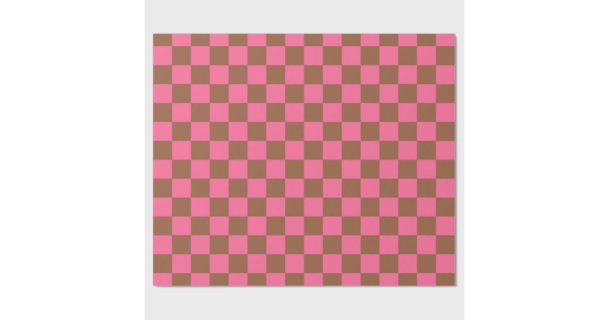 pink and brown wrapping paper