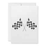 checkered racing flags graphic custom announcements