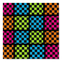 Checkered Sequence Canvas Art Print