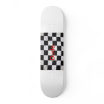 Checkered Skateboard