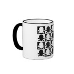 Checkered Skulls Mug