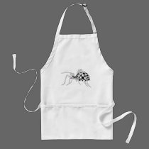 Checkered Spider aprons