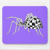 Checkered Spider mousepads