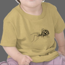 Checkered Spider t-shirts