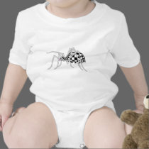 Checkered Spider t-shirts