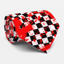 checkered splatz. ties