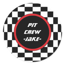 Checkered Square stickers