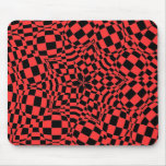 Checkers custom background color mousepad