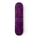 checkers purple skateboards by DonnaGraysonAbstract checkers purple skateboards
