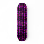 checkers purple skate board decks