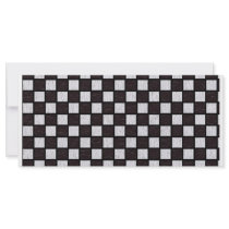 Checkers Rack Card Design