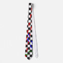 Checkerwalk by Genepool Design ties