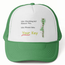 Checking In? Hat by allinharmony Checking In? Hat