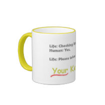 Checking In? Mug