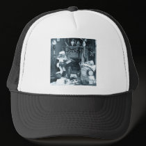 Checking It Twice - Vintage Stereoview hats