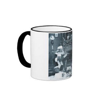 Checking It Twice - Vintage Stereoview mug