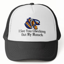 Checking Out Mussels Hat
