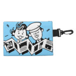 Checking Travel Brochures Accessory Bag