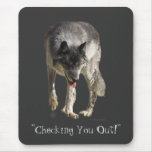 "Checking You Out!" Mouse Pad mousepads