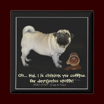 "Checking your Coffee..." fun Magnets
