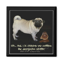 "Checking your Coffee..." fun Magnets by RavenSpiritPrints "Checking your Coffee..." fun Magnets