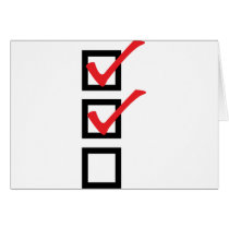 checklist icon cards