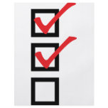 checklist icon full color flyer