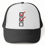 checklist icon hats