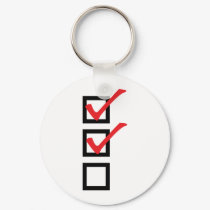 checklist icon keychains