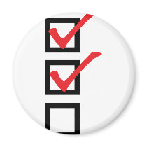 checklist icon magnets