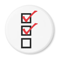 checklist icon magnets