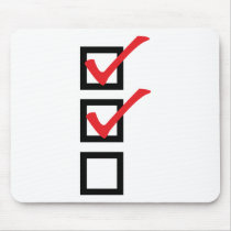 checklist icon mousepads