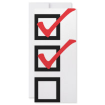 checklist icon rack cards