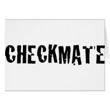 checkmate chess greeting cards