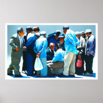 Checkmate in Chinatown Print