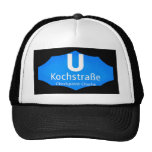 Checkpoint Charlie, Kochstrabe, UBahn, Blue,/Blk Trucker Hats