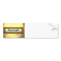 Checkpoint Charlie, Kochstrabe, Yellow and Orange Bumper Stickers