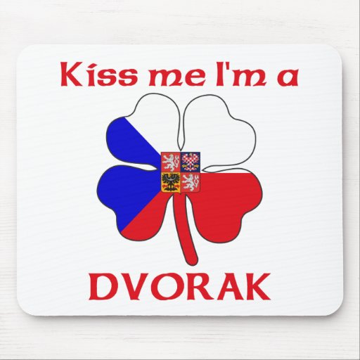 Checos personalizada me besan que soy Dvorak Tapetes De Ratón