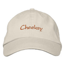 Cheeksy's embroidered hats by TheNicknameStore Cheeksy's embroidered hats