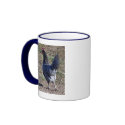 Cheeky Blue Andalusian Hen mug