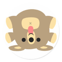 Cheeky Cartoon Bear sticker by Lioness_Graphics Cheeky Cartoon Bear sticker