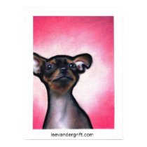 Cheeky Chihuahua, leevandergrift.com posters