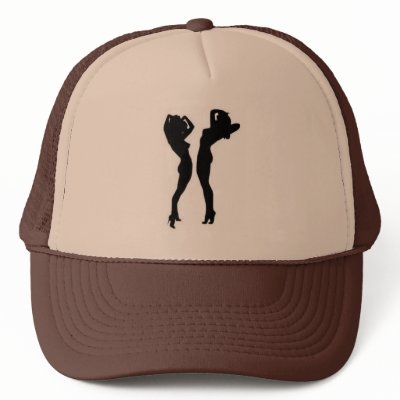cheeky girly trucker cap hat by jaceyevans