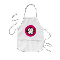 Cheeky Monkey aprons by funkyartlittlepeople Cheeky Monkey aprons