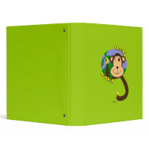 Cheeky Monkey Avery Binder
