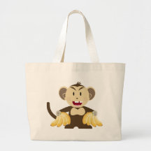 Cheeky Monkey Collection Tote Bag