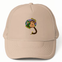 Cheeky Monkey Trucker Hats