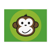 Cheeky Monkey postcards by funkyartlittlepeople Cheeky Monkey postcards